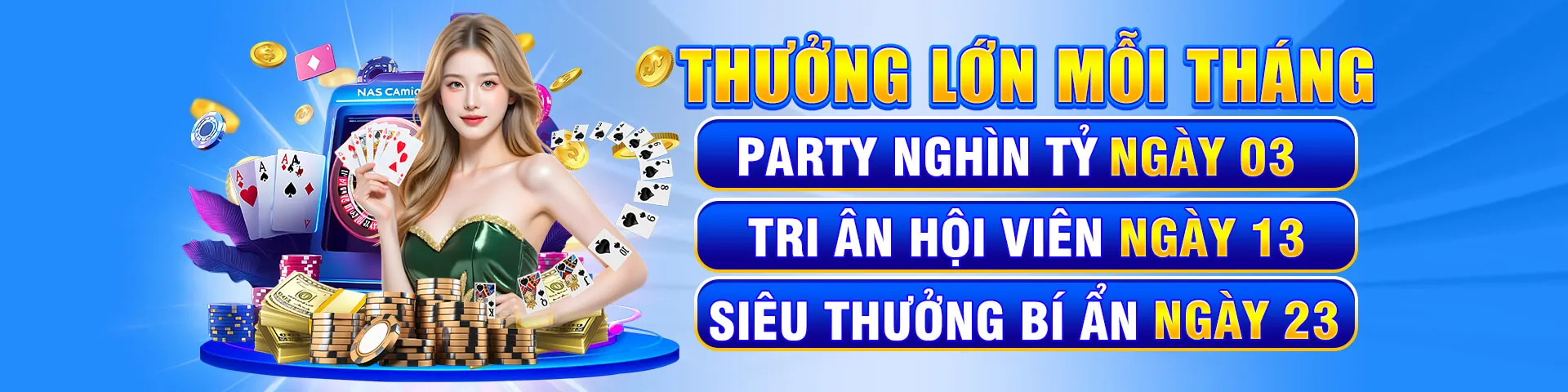 Hình ảnh trang chủ chính thức KB69 hiển thị các trò chơi cá cược trực tuyến đa dạng như thể thao, casino và nổ hũ, với biểu tượng chiến thắng và ưu đãi hấp dẫn, tông màu xanh lam và trắng.